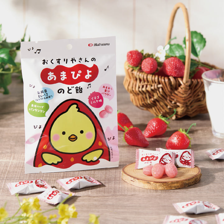おくすりやさんの‘あまぴよ’のど飴