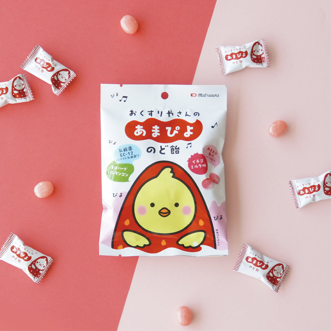 おくすりやさんの‘あまぴよ’のど飴