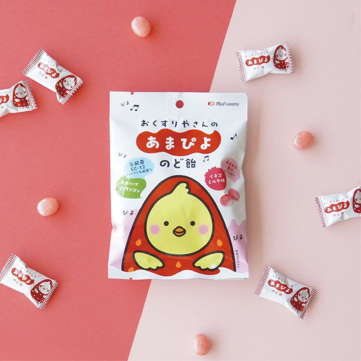 おくすりやさんの‘あまぴよ’のど飴