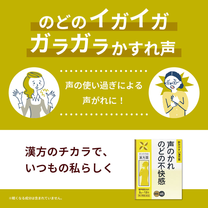 響声破笛丸料エキス〔細粒〕45